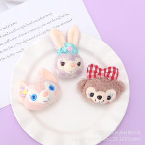 Wholesale Plush Brooch Cute Cartoon Doll Rabbit Brooch OLY Exclusive
