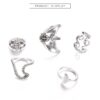 O1CN01i6D5pG1Bs31maOu7N_0-0-cib Wholesale Bohemian style geometric turtle tail rings set