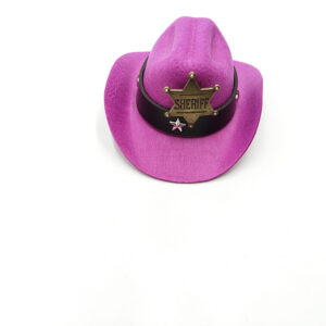 Purple cowboy hat retro commander / L code