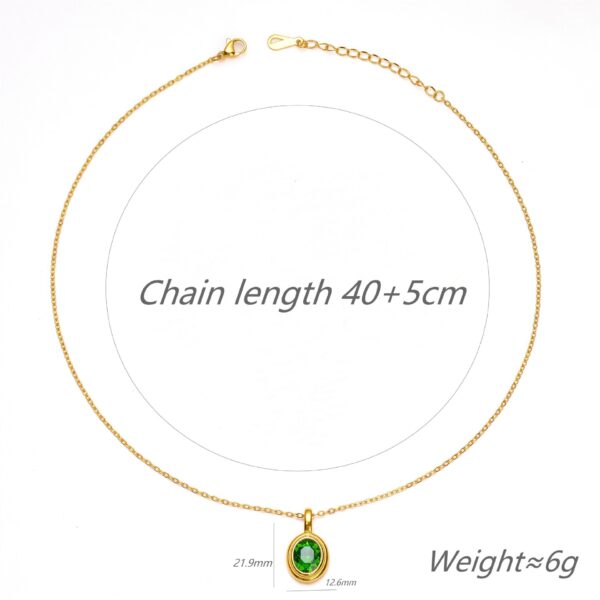 O1CN01iEXVrq1aXJYjjJQxc_2213091103339-0-cib Wholesale Inlaid colored zircon titanium steel necklace