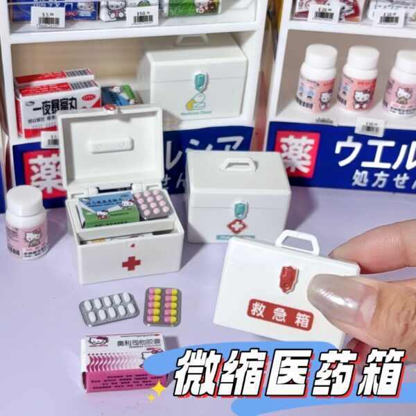 Wholesale Mini Medicine Box Model Decoration Miniature Medicine Box
