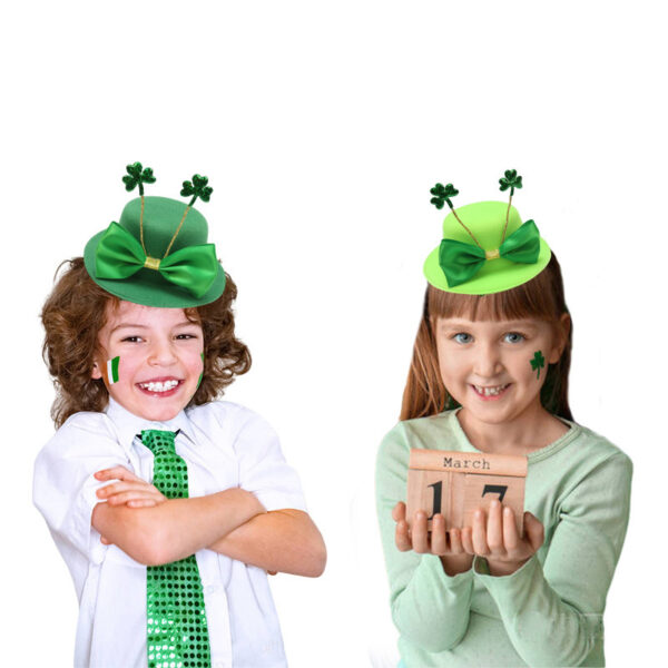 O1CN01iHayyM1Yqt4Qs1B0J_2335043111-0-cib Wholesale St Patrick's Day Headwear Shamrock Green Hat
