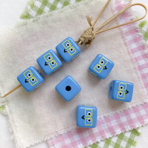 9 # Blue-square (one)