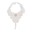 Wholesale Gothic lace lace fringe geometric necklace