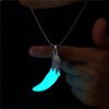O1CN01iRC90Z2IVKiSolNvm_3919529291-0-cib Wholesale Men's Luminous Wolf Tooth Pendant Dark Luminous Cool Animal Hyena