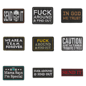 O1CN01iRPL3J1kzO17qGvIj_1703404754-0-cib Wholesale Warrior Series English Letter Embroidered Patch