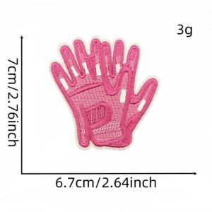 Pink golf cloth sticker 18 #