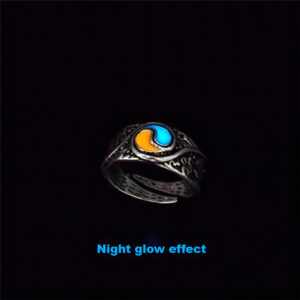 Ancient silver orange light + Blue Light