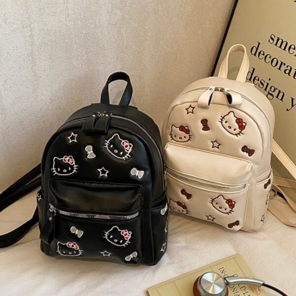 Wholesale Cute Embroidered Cartoon Cat Backpack OLY Exclusive