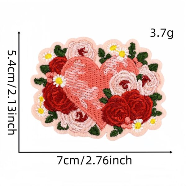 Wholesale Valentine's Day Pink Love Cartoon Embroidery DIY Patches