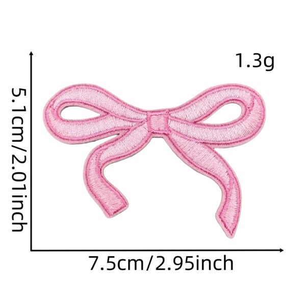 O1CN01iXitb02DZOGREPgFQ_3283688623-0-cib Wholesale Colorful and cute bow embroidery DIY Patches