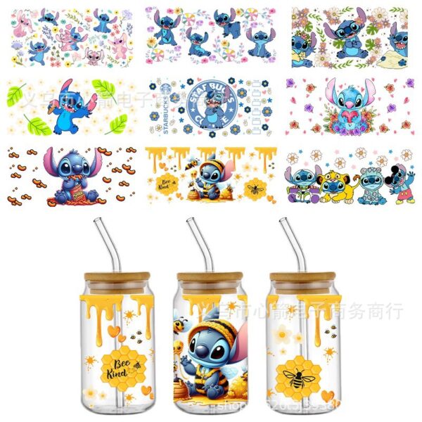 O1CN01iYOB7a1IlMbqk63s4_2216490590933-0-cib Wholesale Cartoon Uv Dtf Crystal Transparent Sticker Glass Bottle Decoration Waterproof and Scratch-Resistant Wholesale