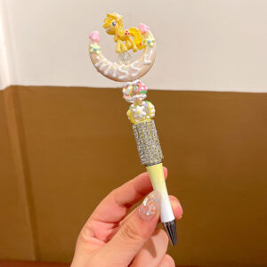 Single / B77-053 gradient yellow-moon unicorn