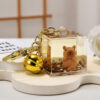 O1CN01ibPLLu1JM0BOn6NFx_2200601031013-0-cib Wholesale Acrylic Creative Capybara Sand Bottle Keychain