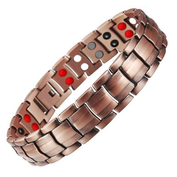 Wholesale Detachable Double Row Magnet Men's Bracelet