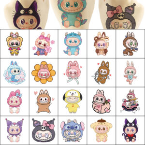 New 5x5cm labu cloth set of 20 sheets