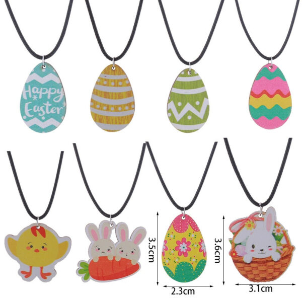 Wholesale Easter rabbit Flower Basket Cute Easter Egg Earrings