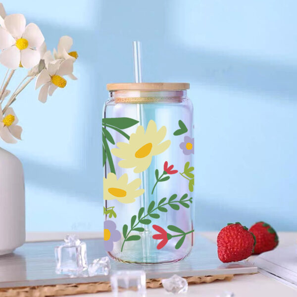 Wholesale UV Transfer Paste Glass Crystal Label Crystal Paste 16OZ UV DTF WRAPS