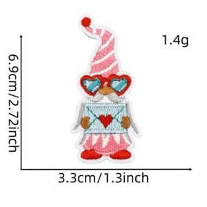 Pink couple cloth stickers 20#