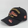 Wholesale Vintage distressed embroidered baseball cap with holes