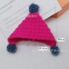 Wholesale Mini Handmade Knitted Cartoon Hat Accessories
