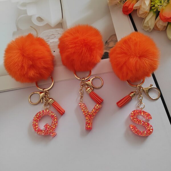 O1CN01iqz2mW2N9PzFdaHJk_3438189920-0-cib Wholesale Red A-Z letter ball pendant letter keychain