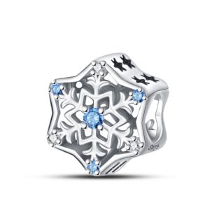 Cyc058-winter snowflake beads