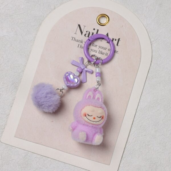 Wholesale Plush rabbit keychain/strap keychain for students, OLY Exclusive