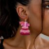 Wholesale Birthday Cake Acrylic Earrings