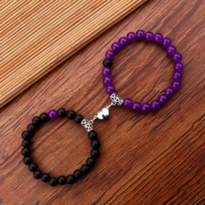 purple & black