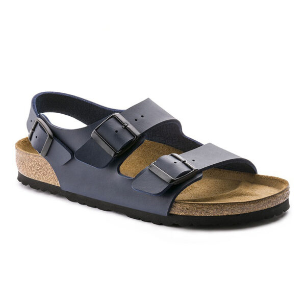 Wholesale Double-breasted cork-soled sandals