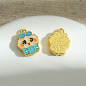 Blue cartoon baby