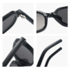 Wholesale Retro UV resistant oval shaped small frame sunglasses