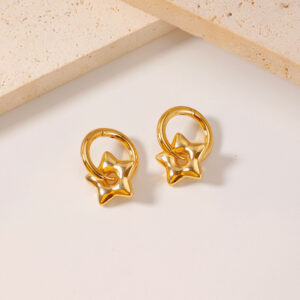 Solid five-pointed star 15*15mm