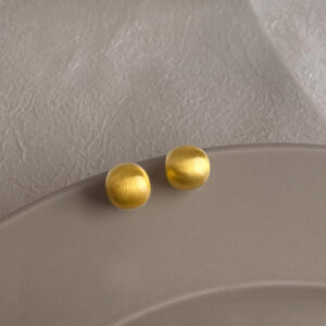 Golden brushed peas-silver needle