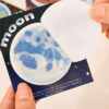 Wholesale Cute Planet Series Round Earth Moon Sticky Note