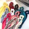 Wholesale Ponytail Ribbons Satin Scrunchies Hair Accessories Hair Scrunchies