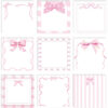Wholesale Creative Sticky Notes Pink Bow Cute