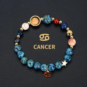 Cancer - Blue Black Spotted Stone
