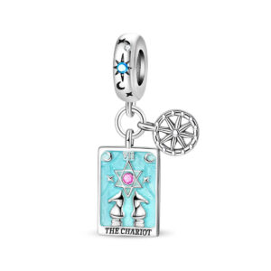 Pac1826-chariot positive plate pendant