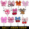 O1CN01jLKD3C2D5ccPENoUc_2220403148558-0-cib Wholesale acrylic cherry bow retractable badge clip DIY jewelry easy-to-pull buckle