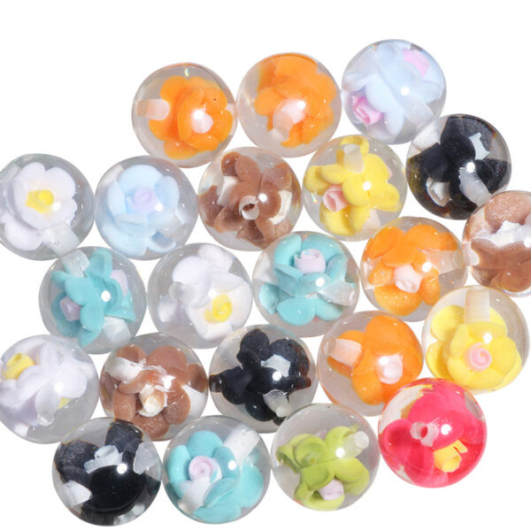 O1CN01jMzdbJ1DdyASCYWWS_2491030240-0-cib Wholesale Transparent, delicate floral straight-hole loose beads Acrylic Beads