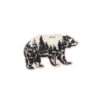 Wholesale Bear cloth outdoor colorful scenery hiking embroidery DIY Patches