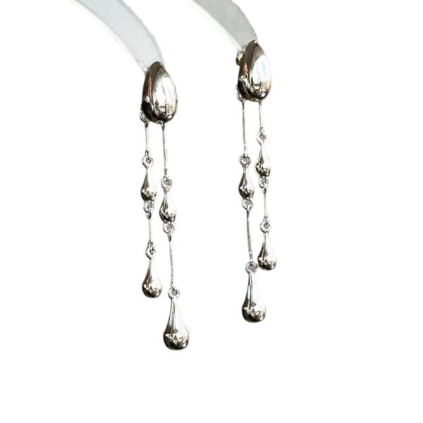 O1CN01jRY0m41Bs2zw4mQxU_0-0-cib Wholesale Alloy Silver Teardrop Tassel Earrings