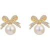 O1CN01jTVHY21R49m2XytFv_2220066242057-0-cib Wholesale Elegant Bow Full Diamond Earrings for Women, Versatile, Exquisite and High-End Earrings, Korean Light Luxury Niche Ear Jewelry