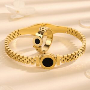 O1CN01jTk04R1MqAzwQ74xA_2212889381485-0-cib Wholesale titanium steel ins fashion versatile niche design sense bracelet