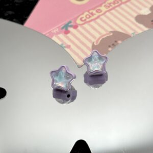 Light purple / 12*10.4mm, hole about 1.8mm