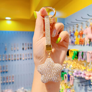 Full drill five-pointed star-White