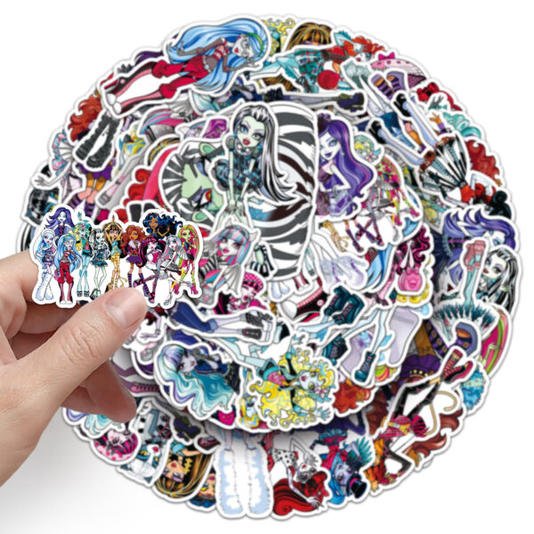 Wholesale 50pcs Monster Senior high school Graffiti Stickers