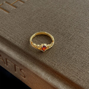 Crown ring-thick style